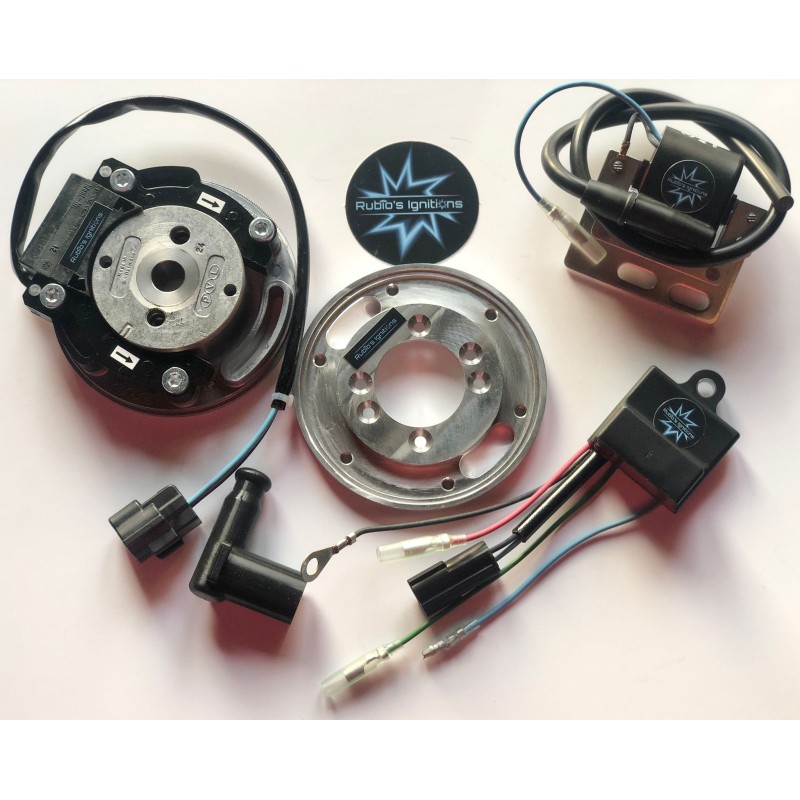 n.b. il rotore nell'immagine è puramente indicativo e potrebbe non essere quello riferito al motore in descrizione