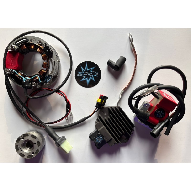 n.b. il rotore nell'immagine è puramente indicativo e potrebbe non essere quello riferito al motore in descrizione