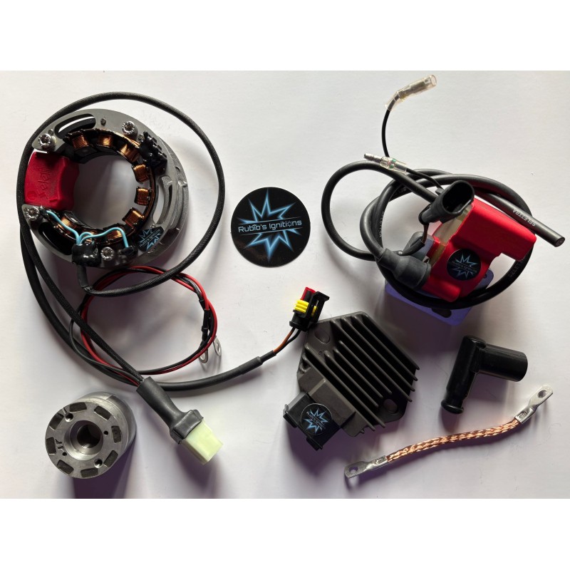 n.b. il rotore nell'immagine è puramente indicativo e potrebbe non essere quello riferito al motore in descrizione