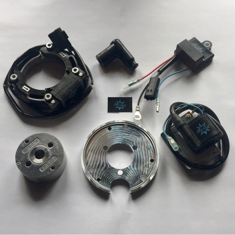 n.b. il rotore nell'immagine è puramente indicativo e potrebbe non essere quello riferito al motore in descrizione