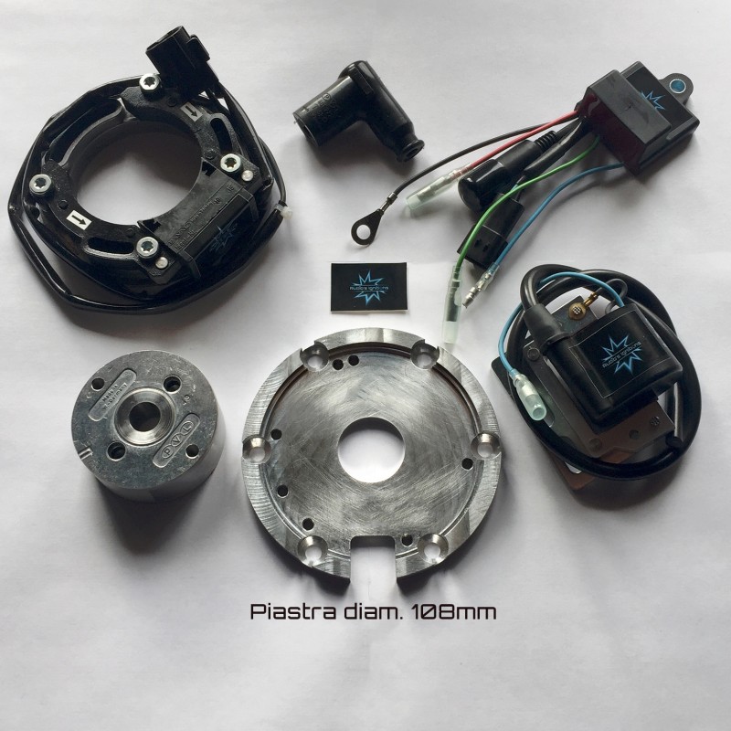 El rotor de la imagen es puramente indicativo y puede no ser el que se refiere al motor en la descripción