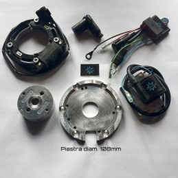 Le rotor de l’image est purement indicatif et peut ne pas être celui qui fait référence au moteur dans la description