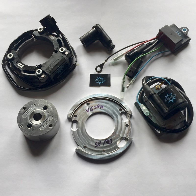 El rotor de la imagen es puramente indicativo y puede no ser el que se refiere al motor en la descripción
