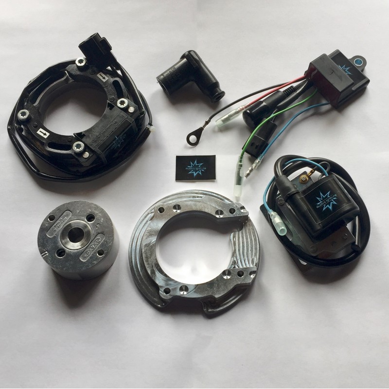 El rotor de la imagen es puramente indicativo y puede no ser el que se refiere al motor en la descripción
