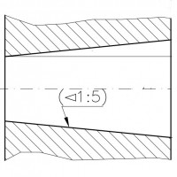 ROTORS PVL 1:5 TAPER